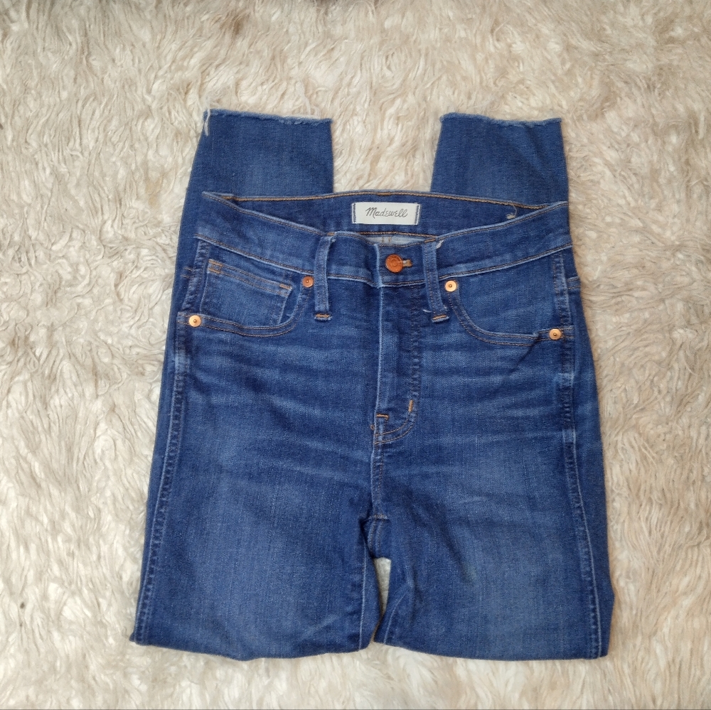 Madewell 9'' High Rise Skinny Jeans Size 26 - Picture 3 of 9